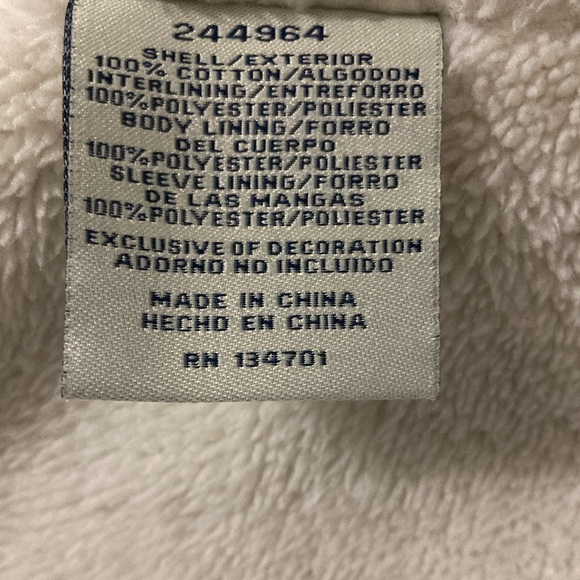 Boston Traders size large buttoned down plaid jacket with a hoodie - Picture 7 of 8